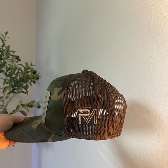 HLSR x Parker McCollum Camo Flat Bill Hat - Picture 2 of 7